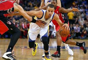 Can Stephen Curry and the Warriors knock out the bigger, faster Thunder? Credit: Christopher Chung / Press Democrat