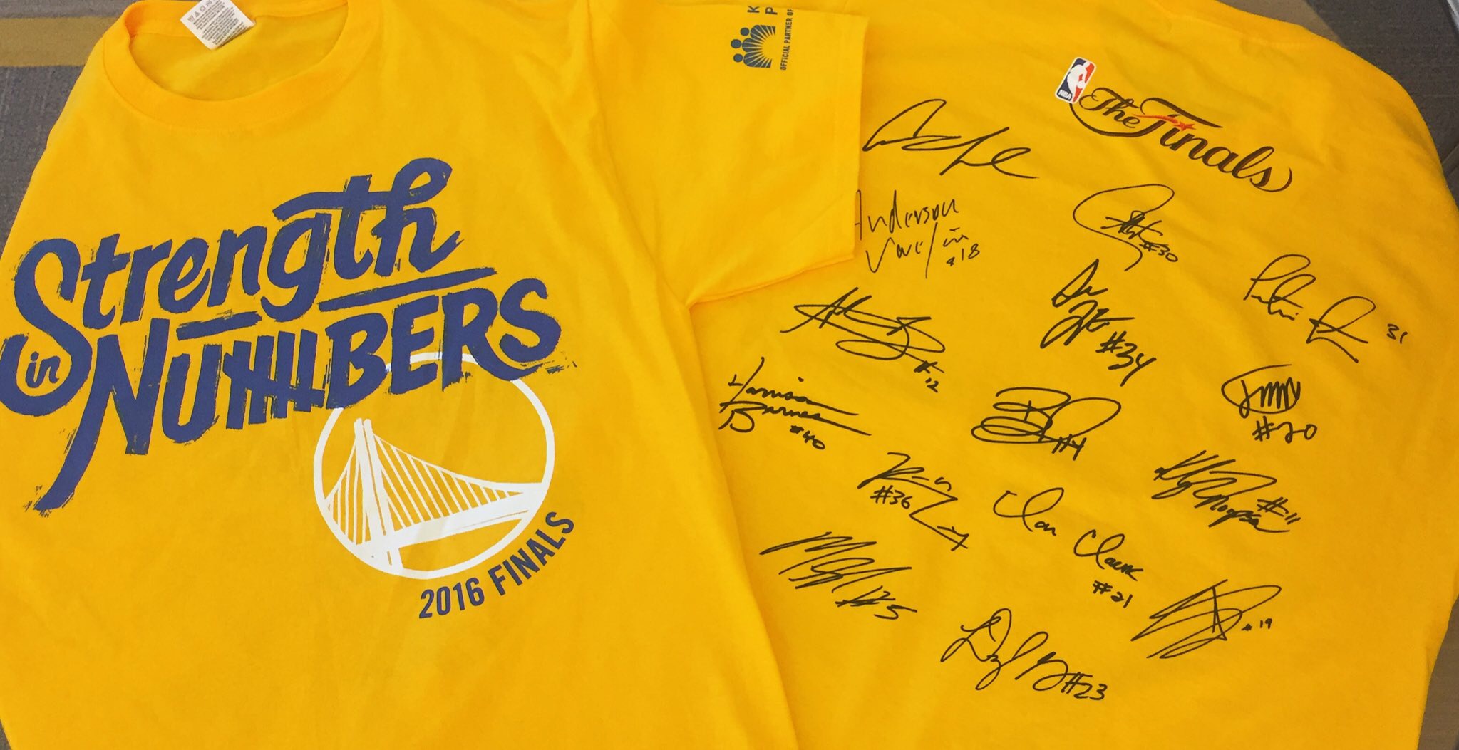Unique Signature Player Golden State Warriors T Shirt, NBA